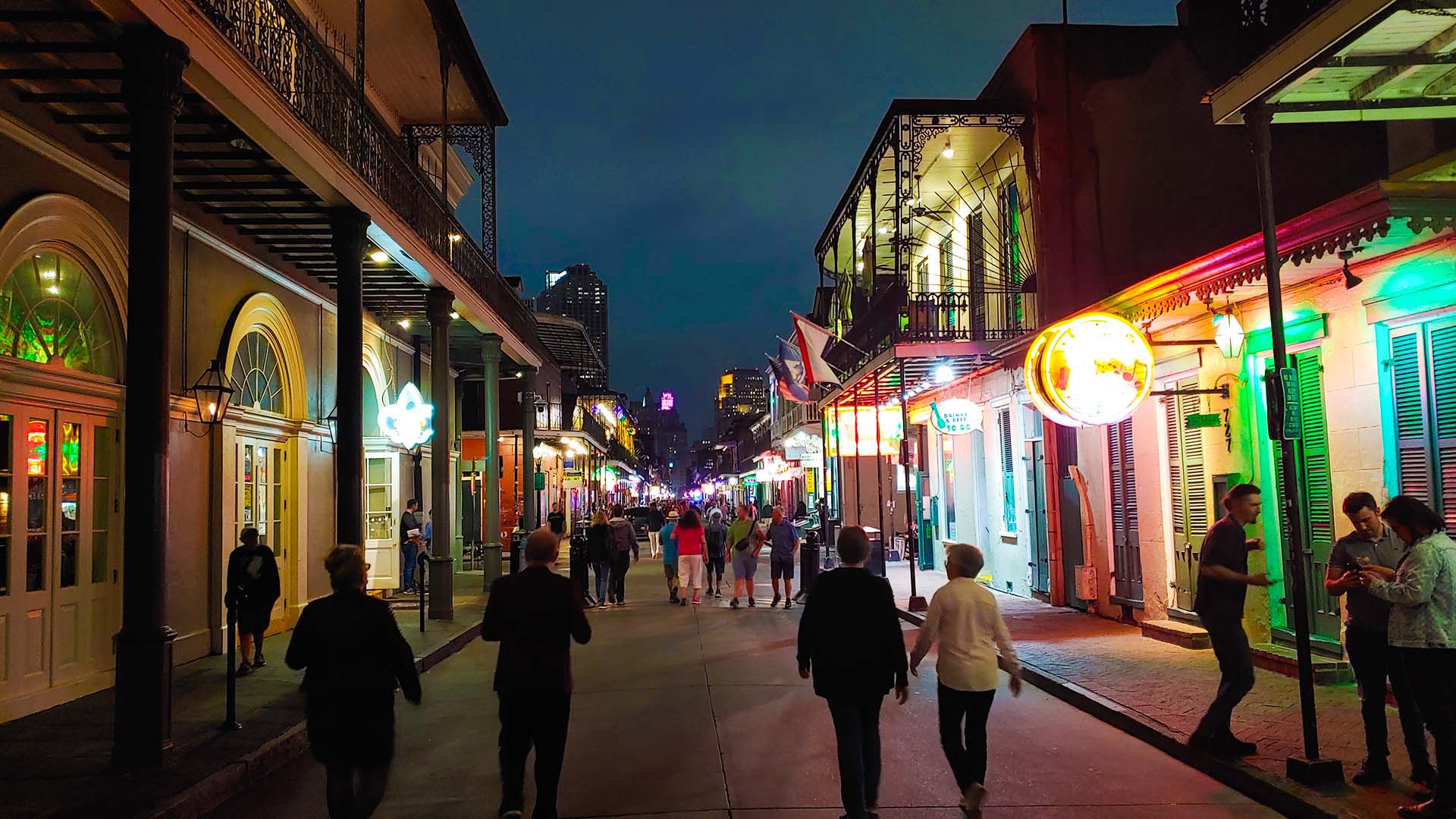 Hurricane Katrina Relief Fund Bourbon Street New Orleans