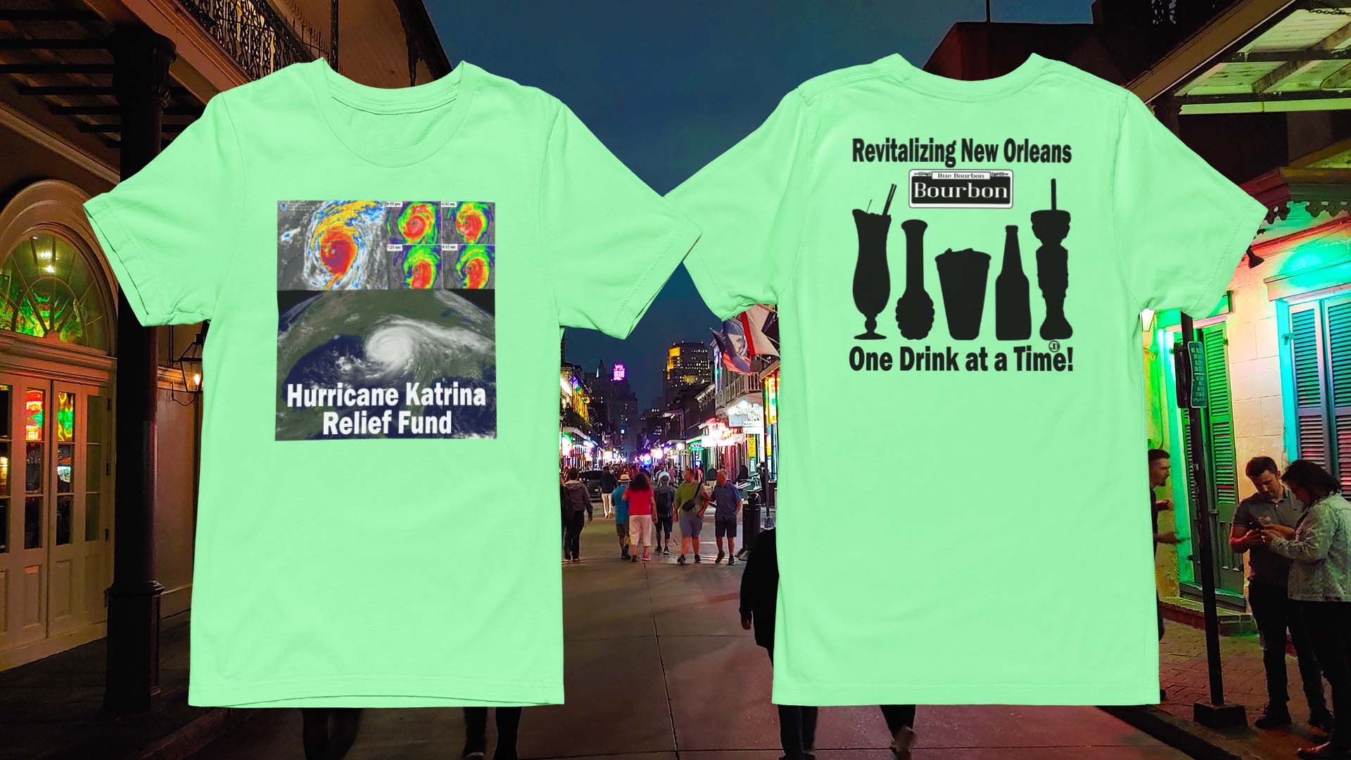 Hurricane Katrina Relief Fund One Drink At A Time