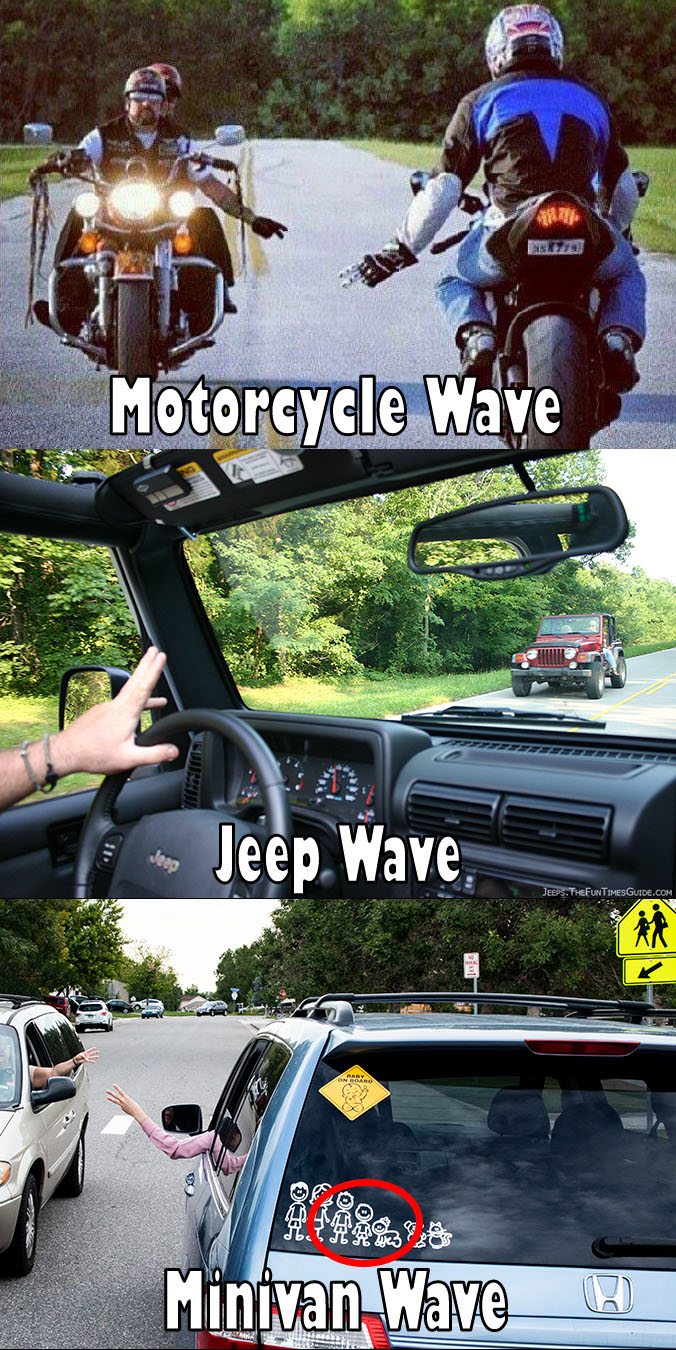 Mom Minivan Wave Meme