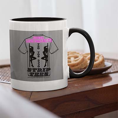 JD's Strip Tees - Merchandise - Coffee Mug - Front