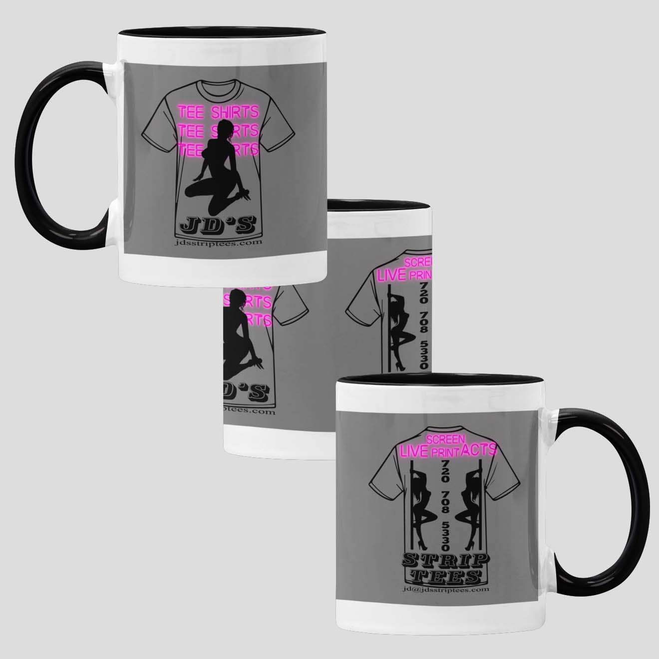JD's Strip Tees - Merchandise - Coffee Mug - Back