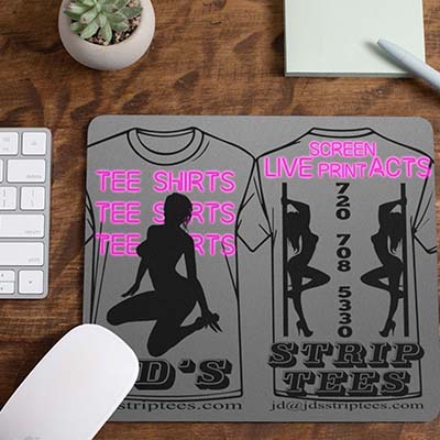 JD's Strip Tees - Merchandise - Mouse Pad