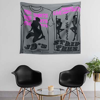 JD's Strip Tees - Merchandise - Tapestry