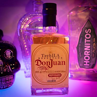 Don Juan TechILA Bottle Front tequila reposado