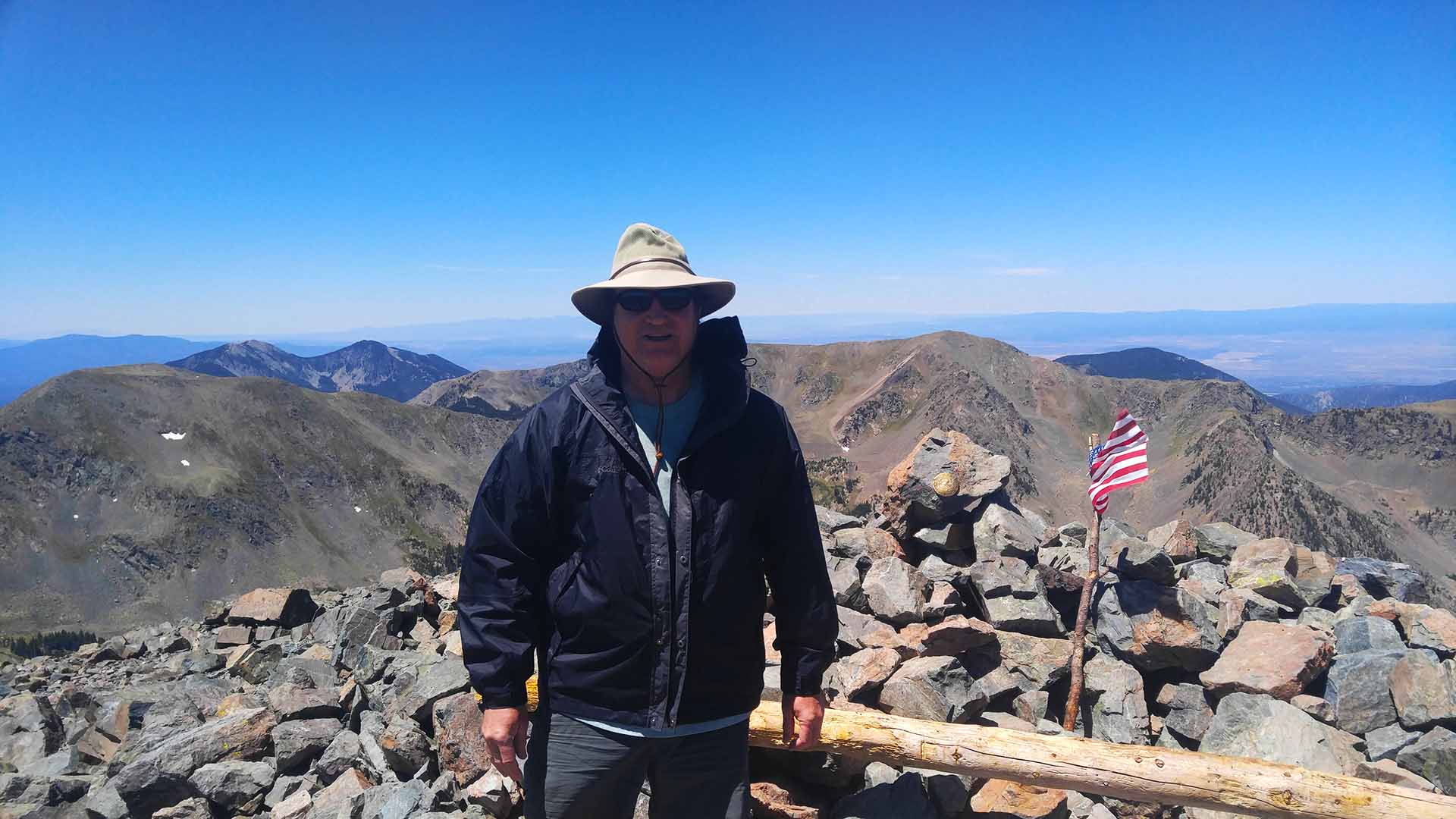 Summiting Wheeler Peak New Mexico