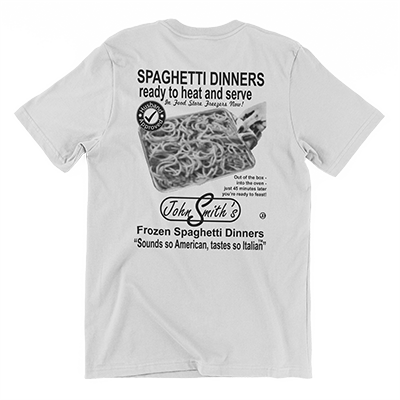 John Smith's Frozen Spaghetti Dinners - Back