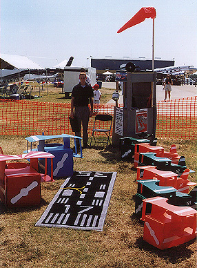 Dallas Air Show setup